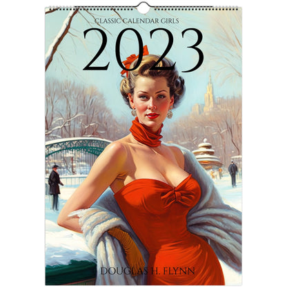 »Classic Calendar Girls 2023«, väggkalender