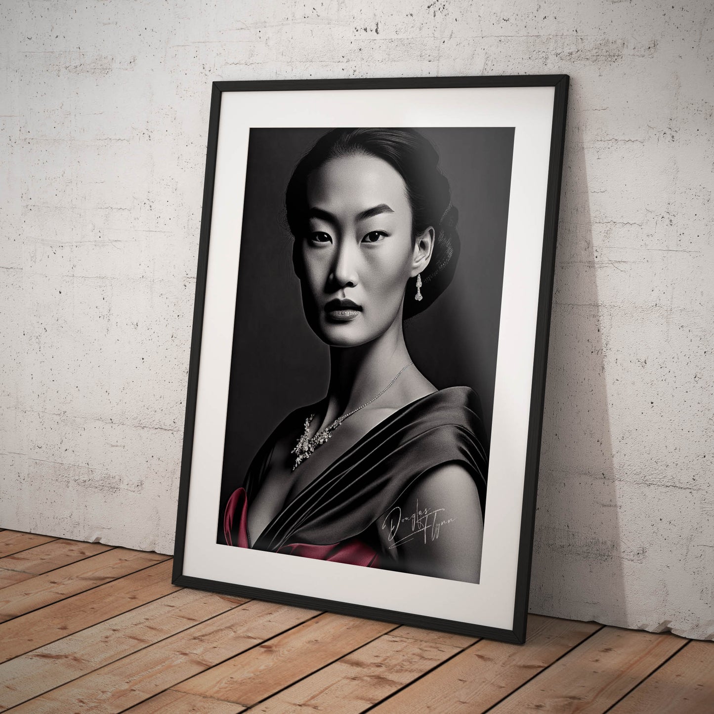 »Fashion Warrior« retro poster