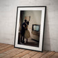 »Kiss and Say I Do« retroposter