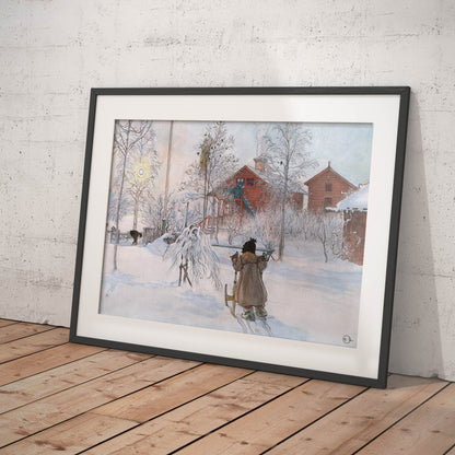 »Gården och Brygghuset« av Carl Larsson
