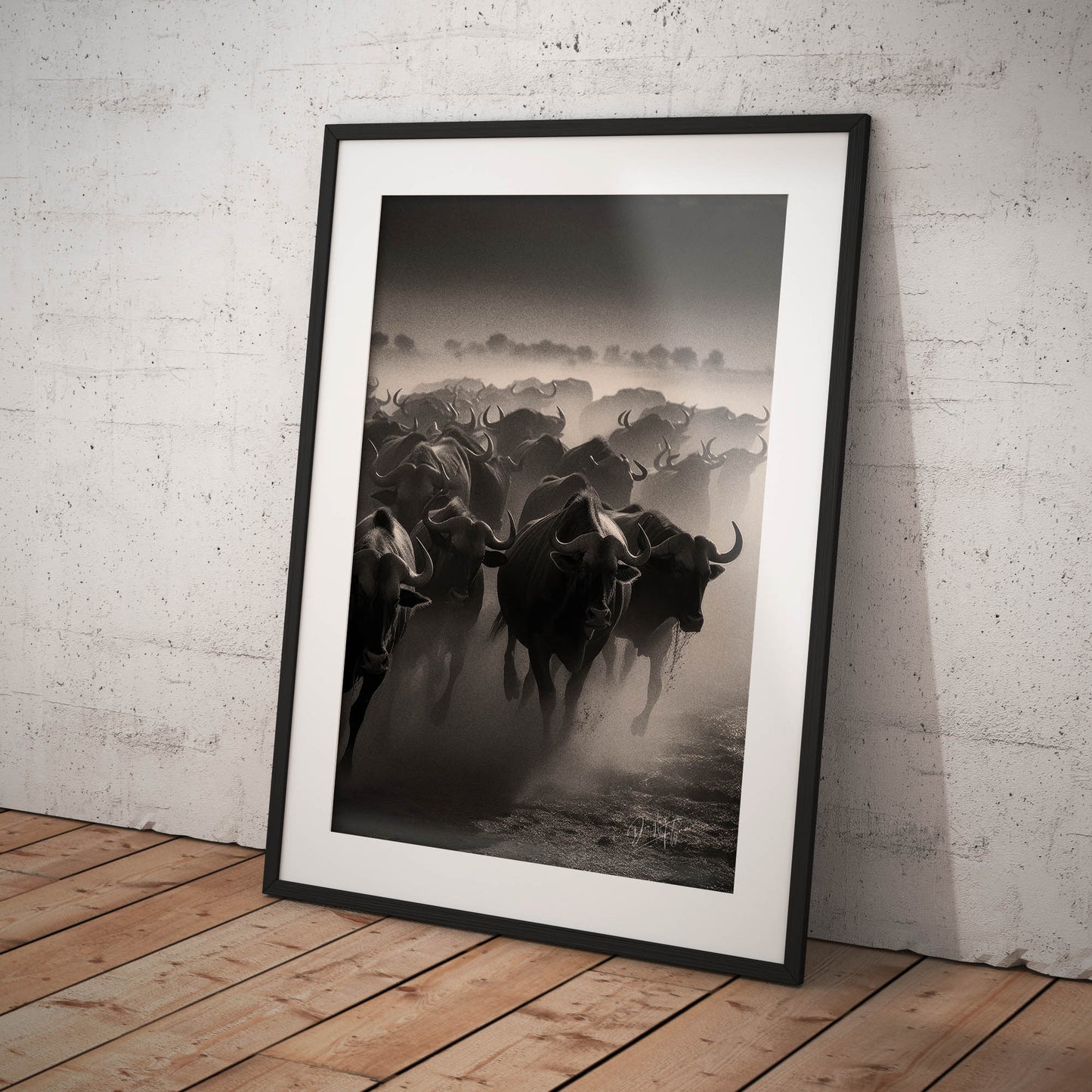 »Thundering Hooves« poster