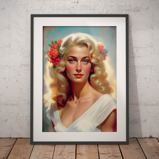 »Bridal Dream Day« retro poster