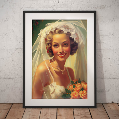 »Retro Love« retro poster