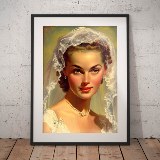 »Wedding Memories« retro poster