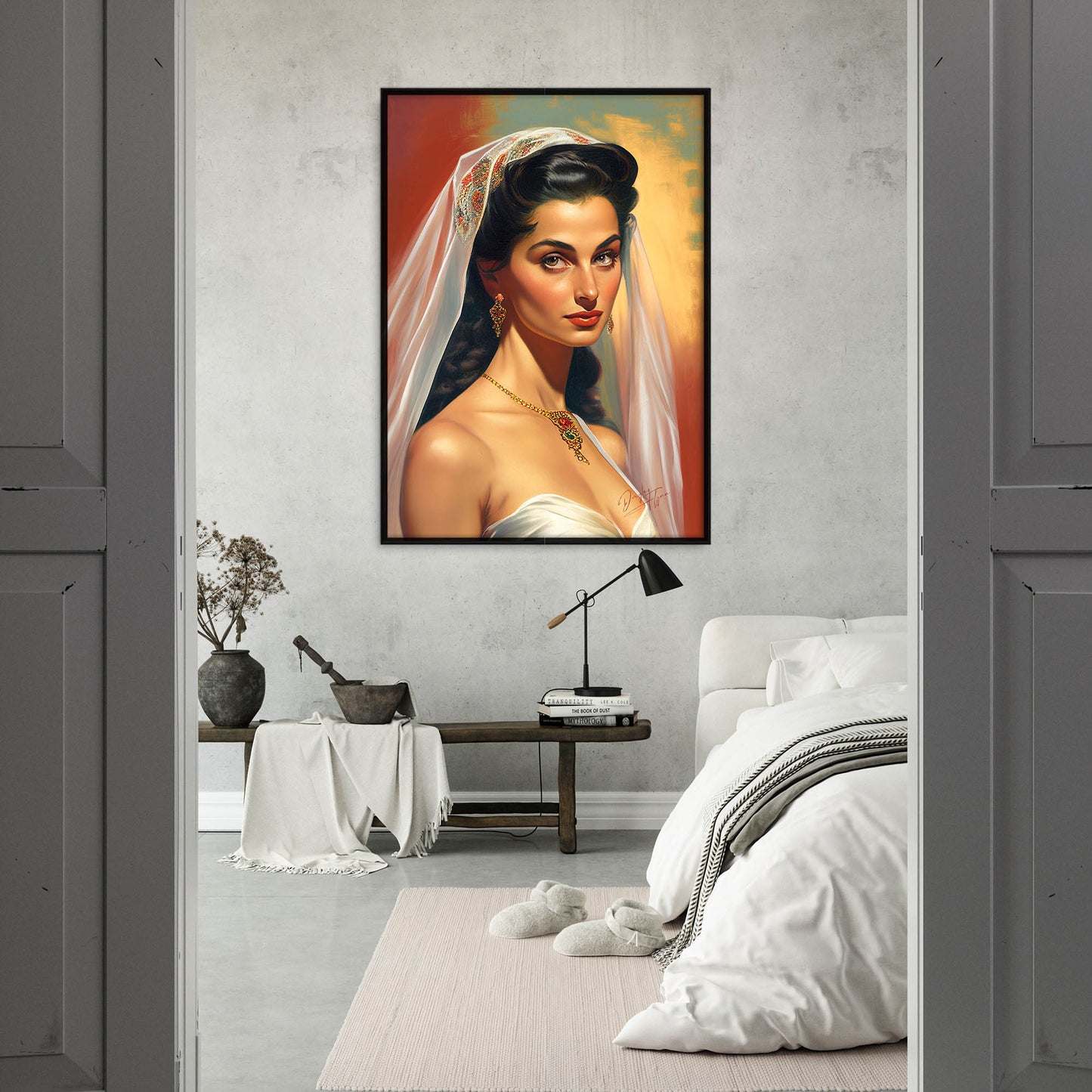 »Bridal Glamour« retro poster