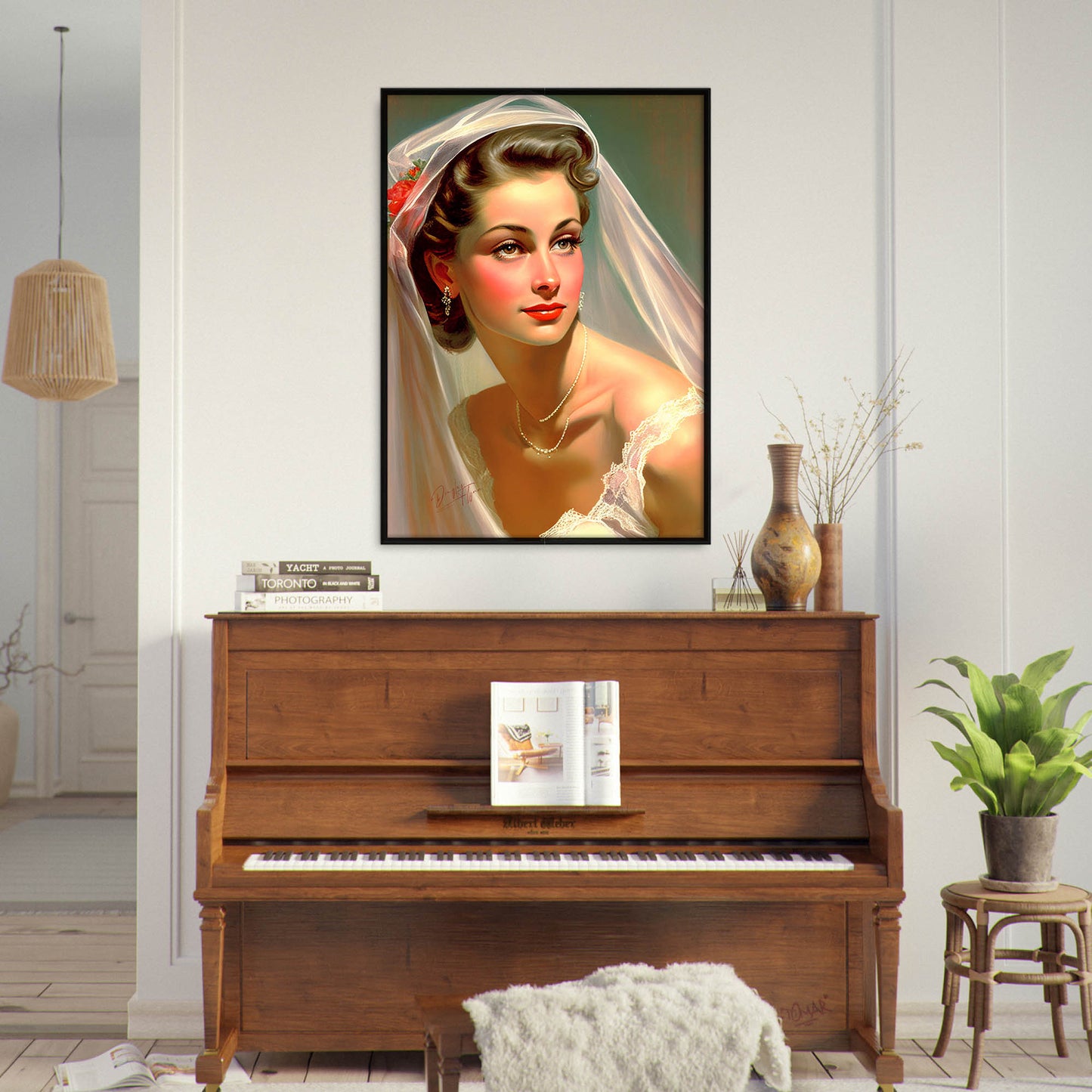 »Bride Dreams« retro poster