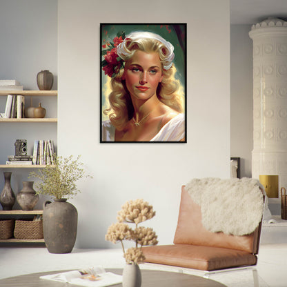 »Charming Wedding« retro poster