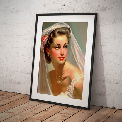 »Bride Dreams« retro poster