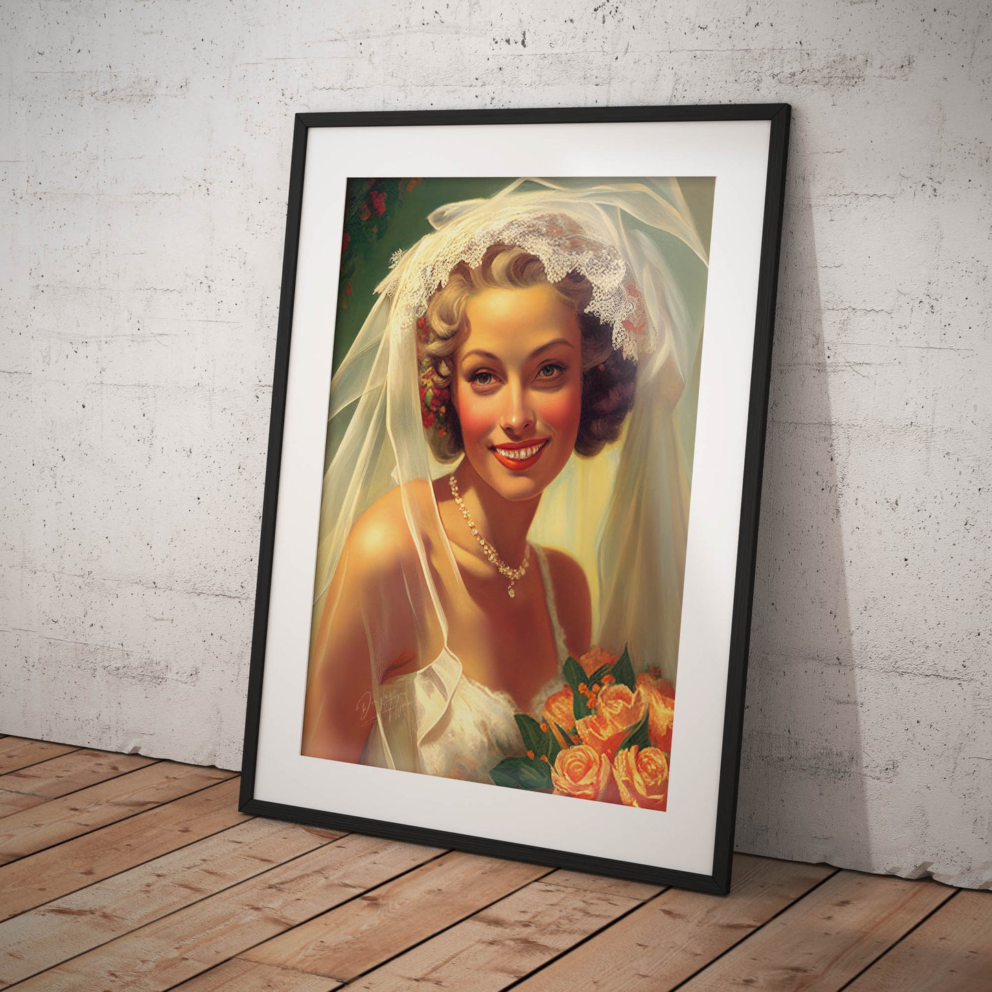»Retro Love« retro poster