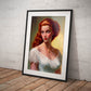 »Romance and Love« retro poster