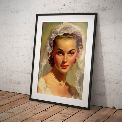»Wedding Memories« retro poster