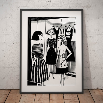 »A Long Road to Stardom« retro poster