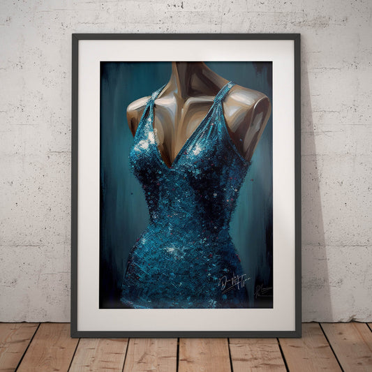 »Azure Radiance Robe«