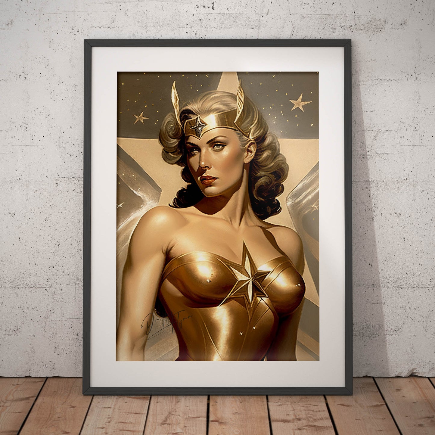 »The Sky Sentinel« retro poster
