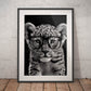 »Brainy Bengal« retro poster