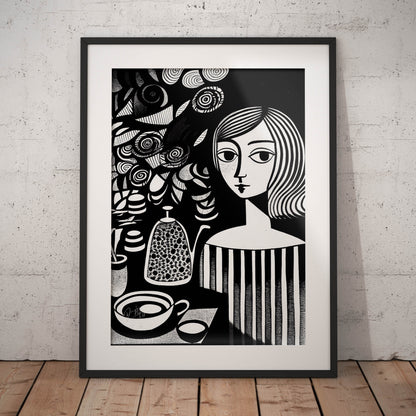 »Angela's Place« retro poster