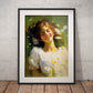 »Isabella In The Field« retro poster