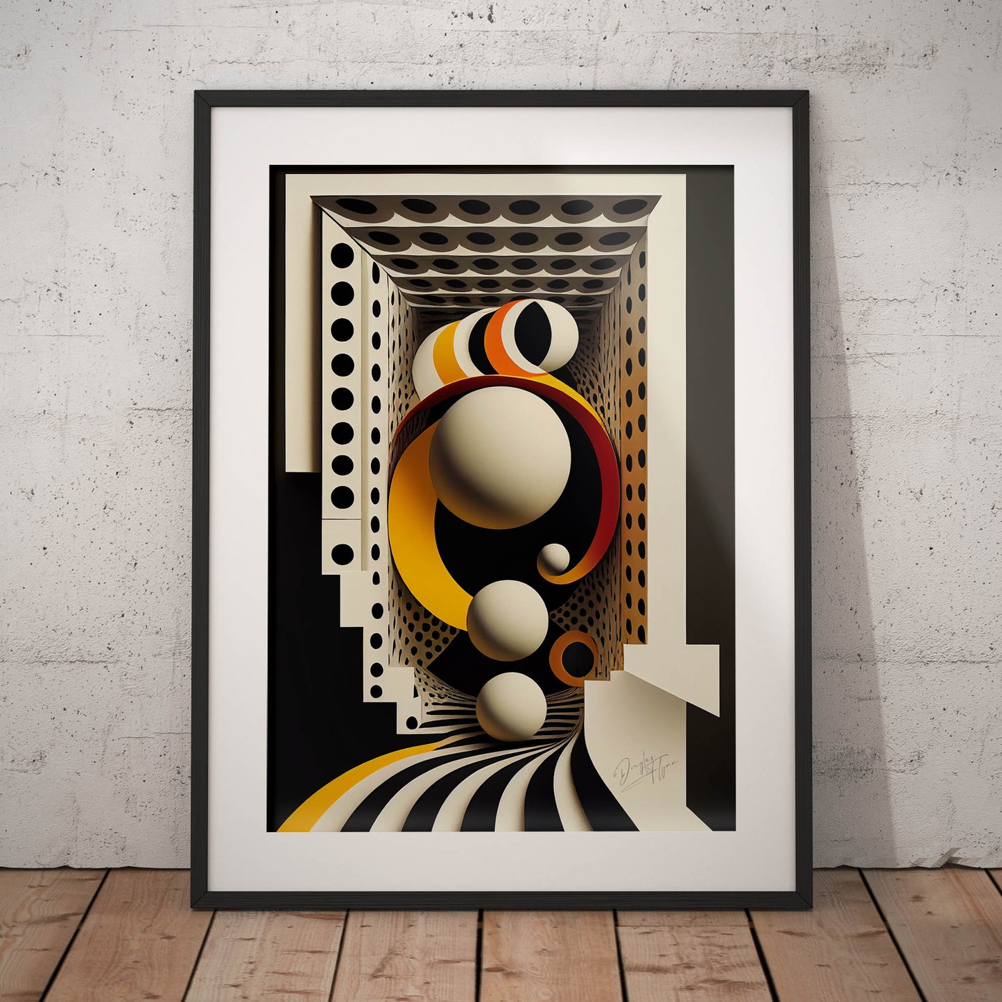 »Energetic Expressions« retro poster