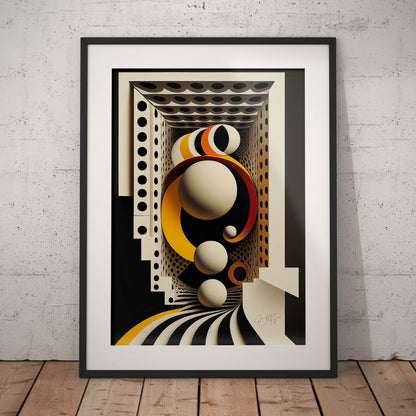 »Energetic Expressions« retro poster