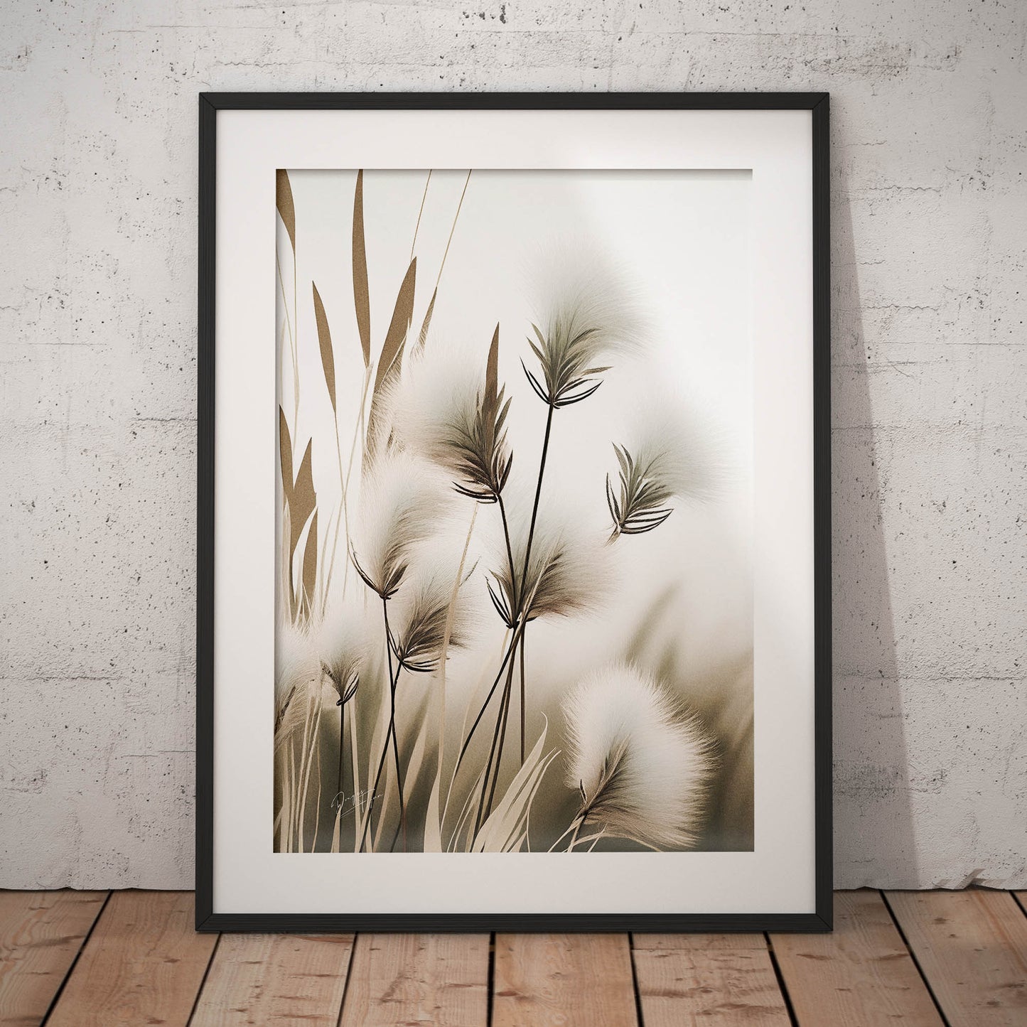 »Cutton Grass« designposter