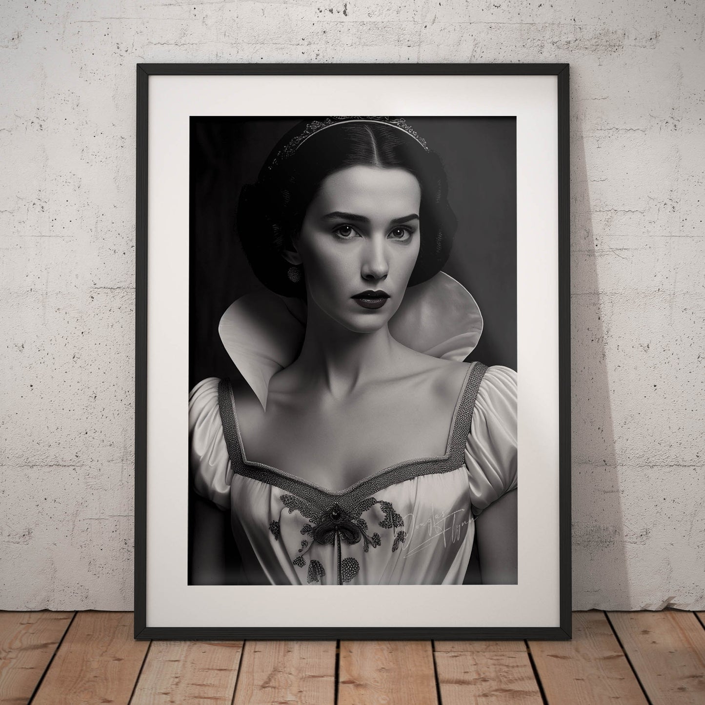 »Enchanted Elegance« retro poster