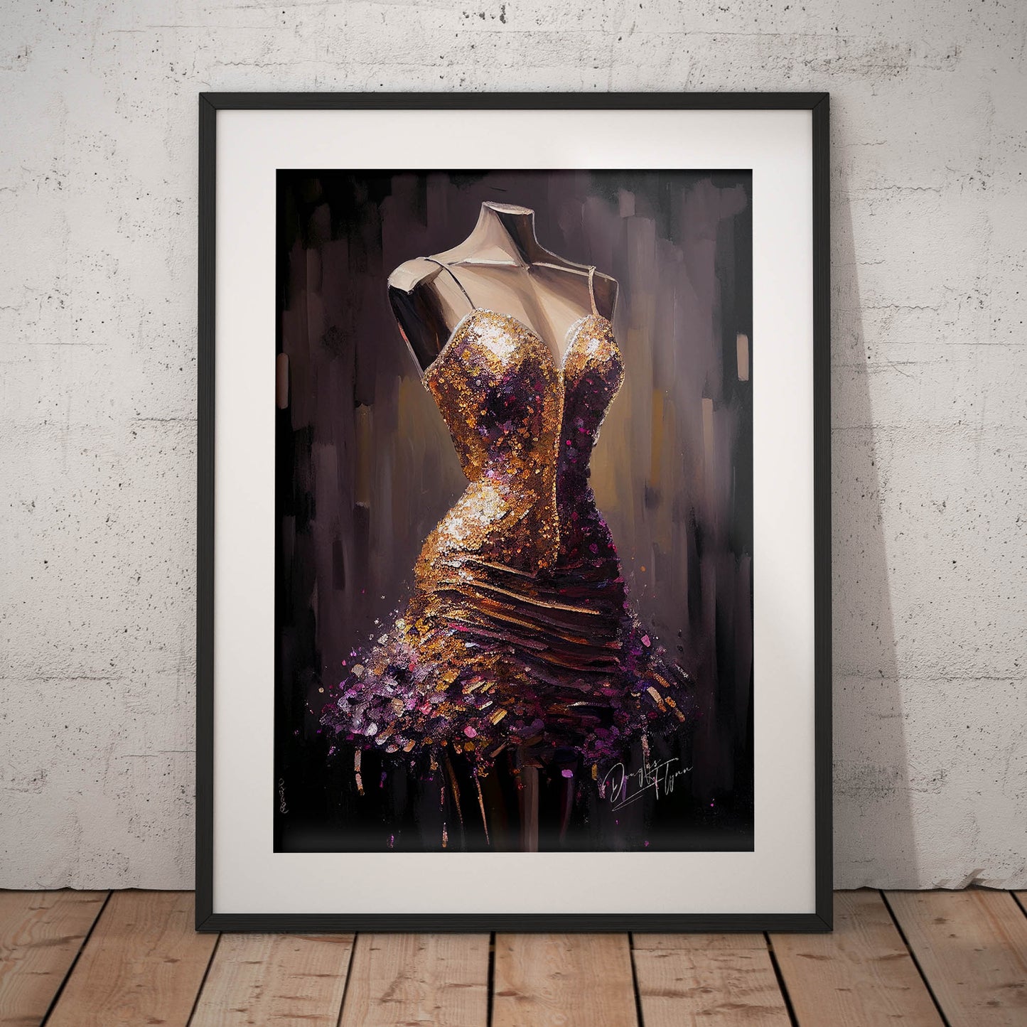 »Lavender Luminance Dress«
