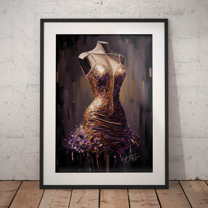 »Lavender Luminance Dress«