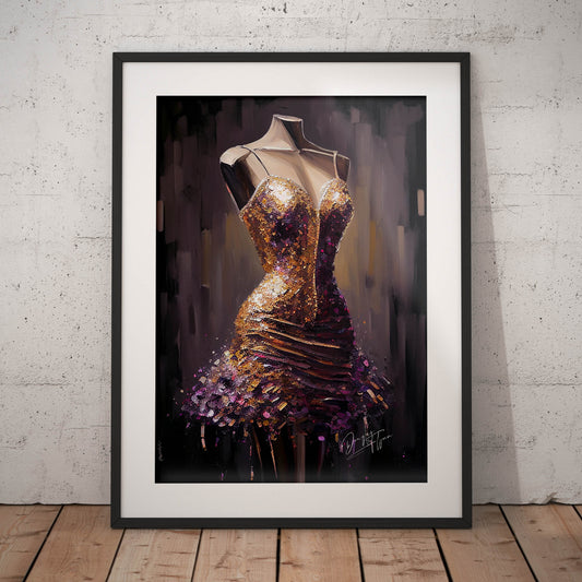 »Lavender Luminance Dress«