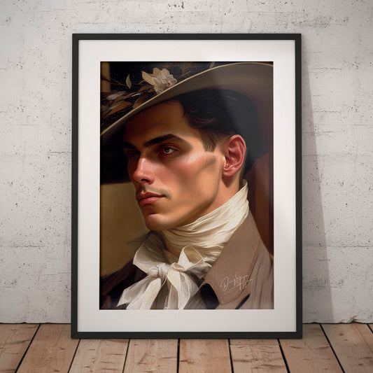»Gatsby's Gent«retro poster
