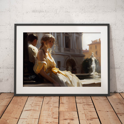»Girl by the Fountain«