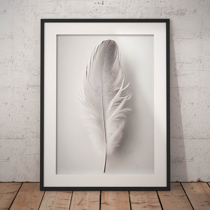 »Found a White Feather no 2« designposter