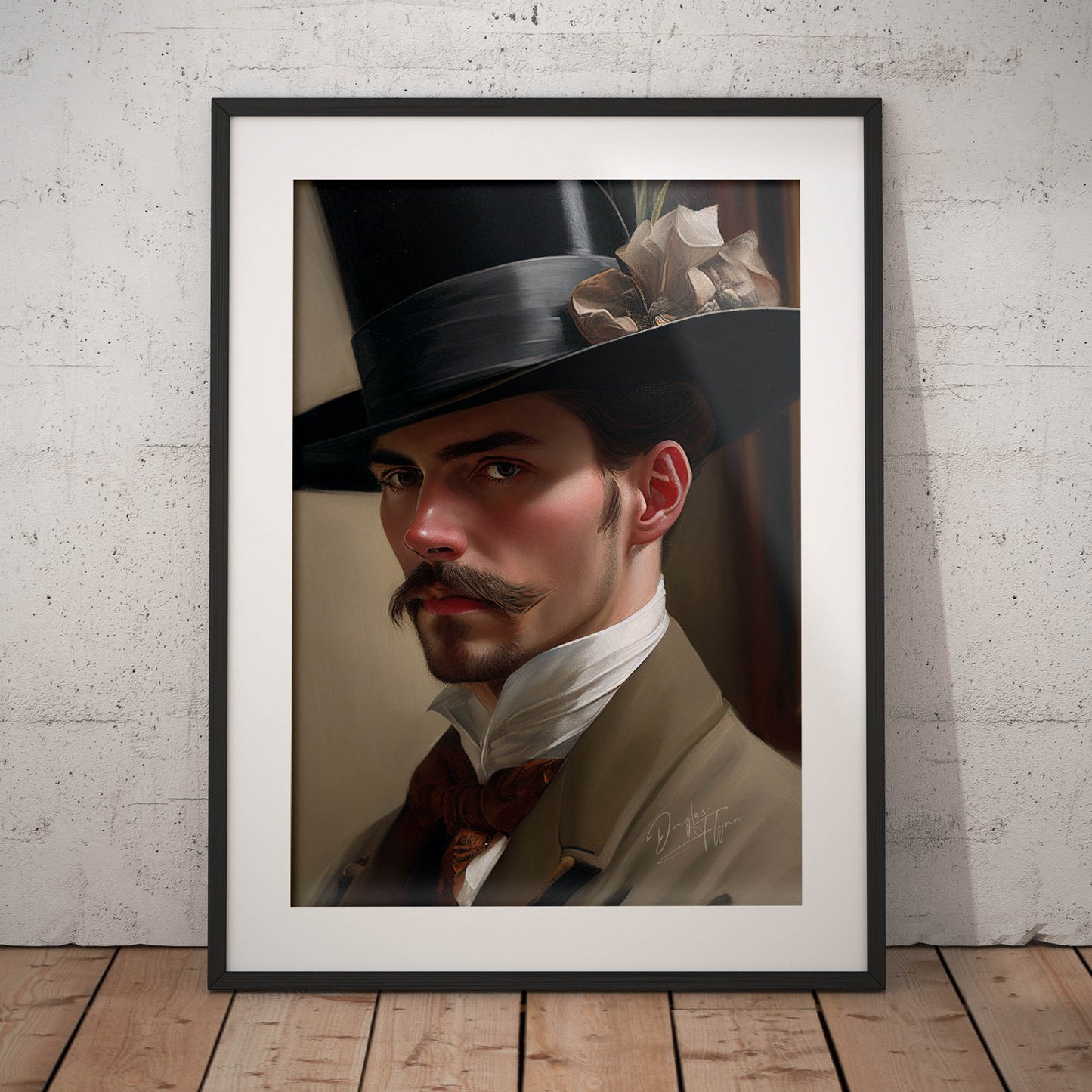 »Hats off to the Gent«retro poster