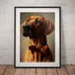 »Rhodesian Ridgeback med rosett«