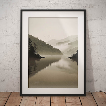 »Lake« designposter