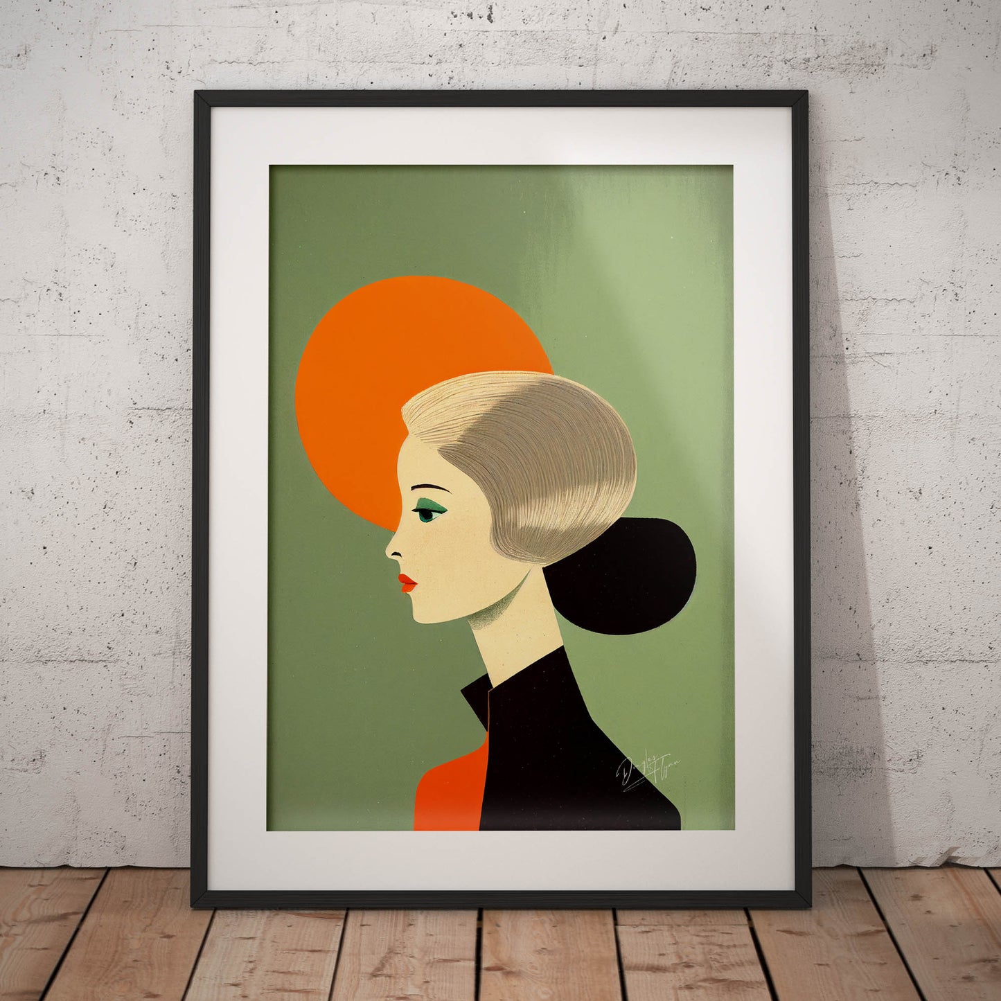 »Essence of Companionship« retro poster