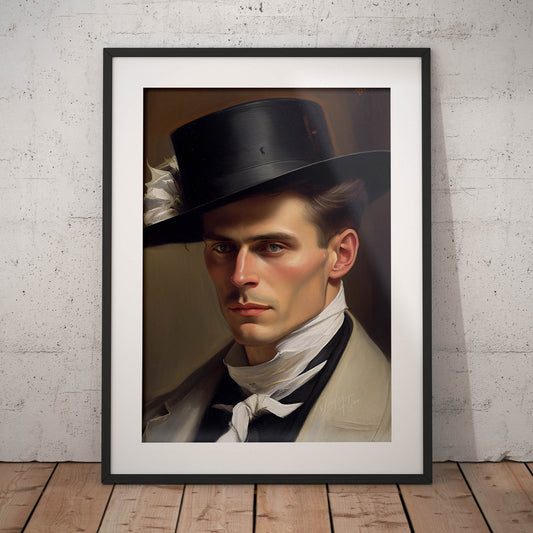 »Memorable Milliner«retro poster