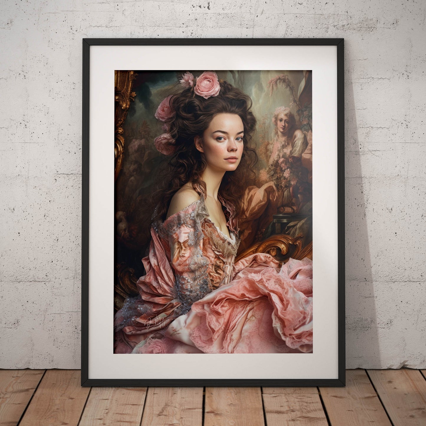 »Mesmerizing Rococo Enchantments« poster