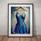 »Oceanic Glimmer Gown«