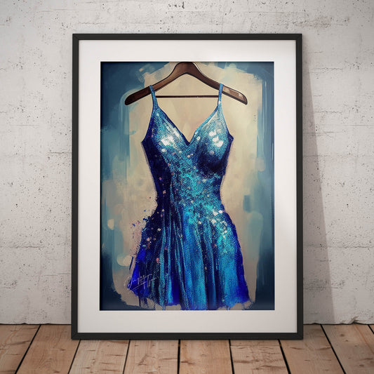 »Oceanic Glimmer Gown«