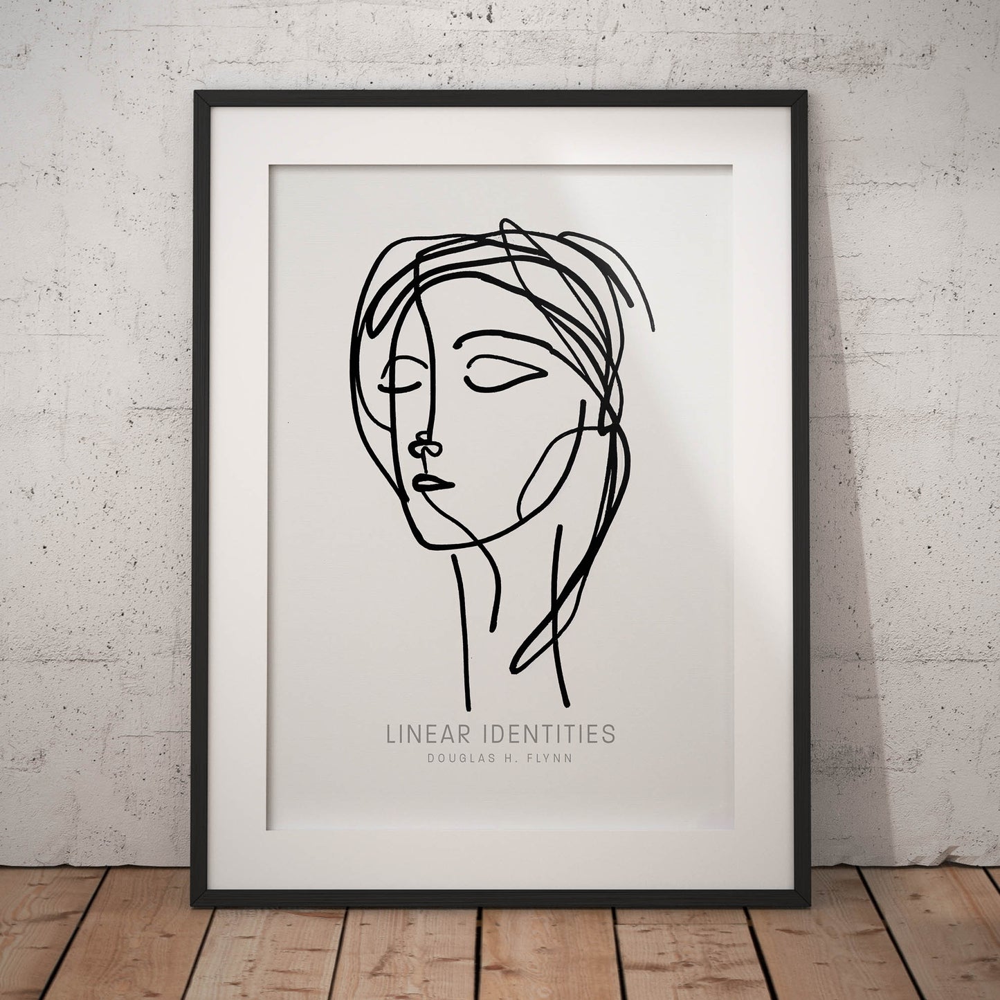 »LinearI dentities« merch poster