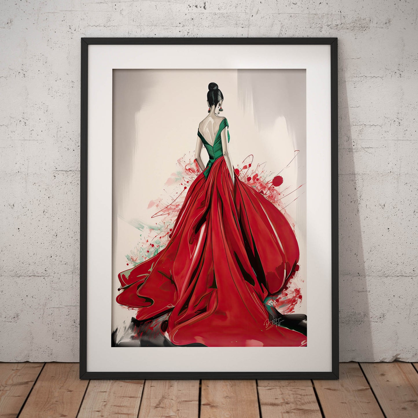 »Gown Envy« poster