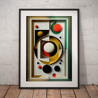 »Radiant Dynamics« retro poster