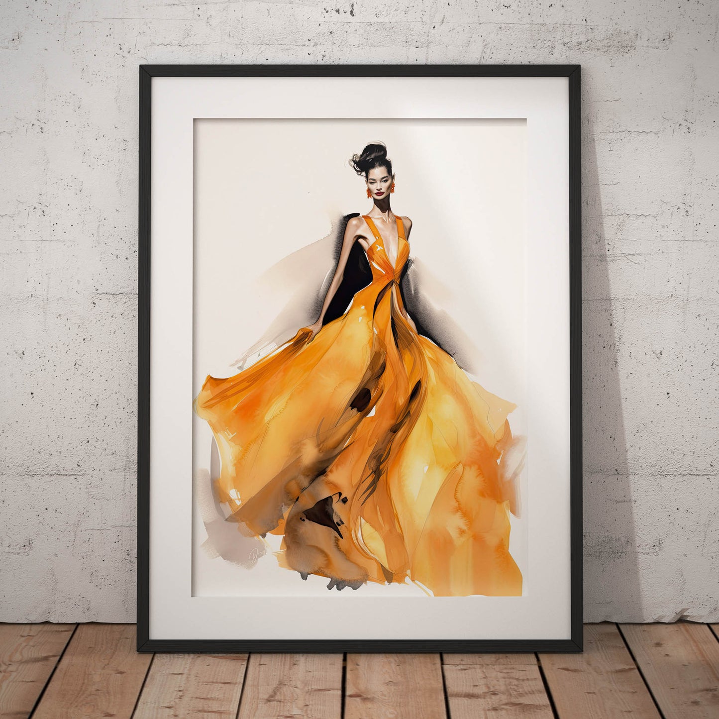 »Gown Flair« poster