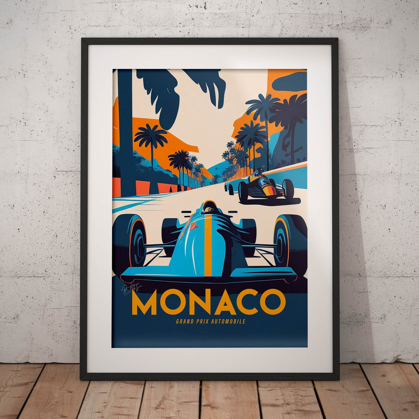 »Nostalgic Nürburgring« retro poster