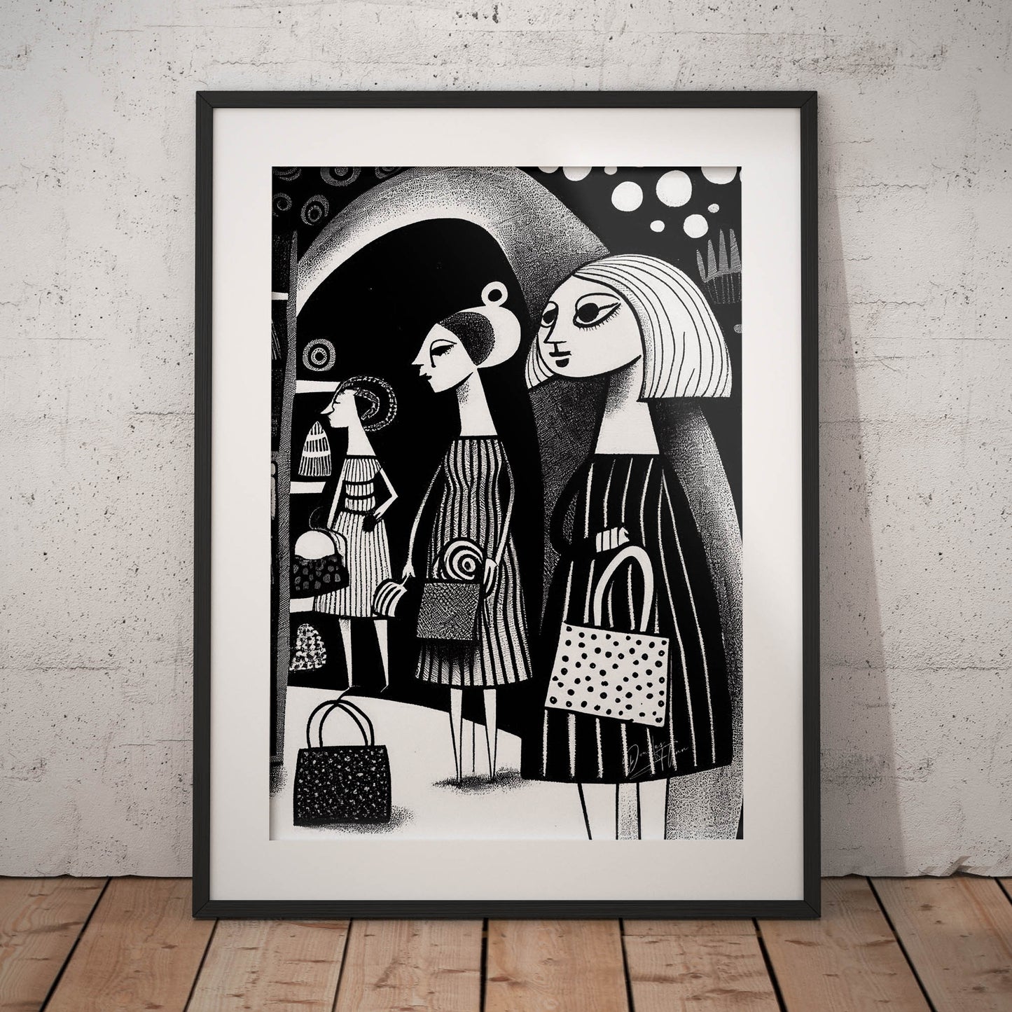 »Even More Shopping« retro poster