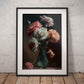 »Passionate Petals« retro poster