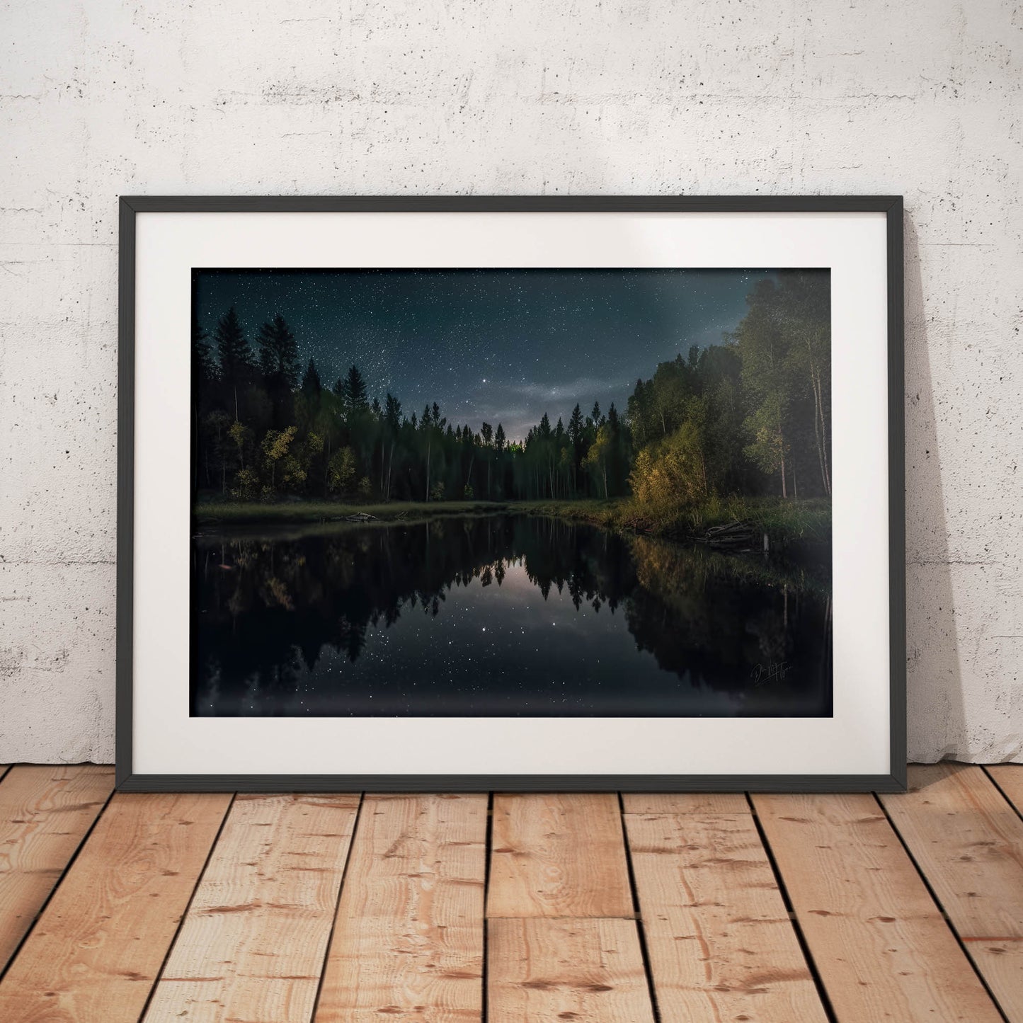 »The Breath of Eternity« landskapsposter