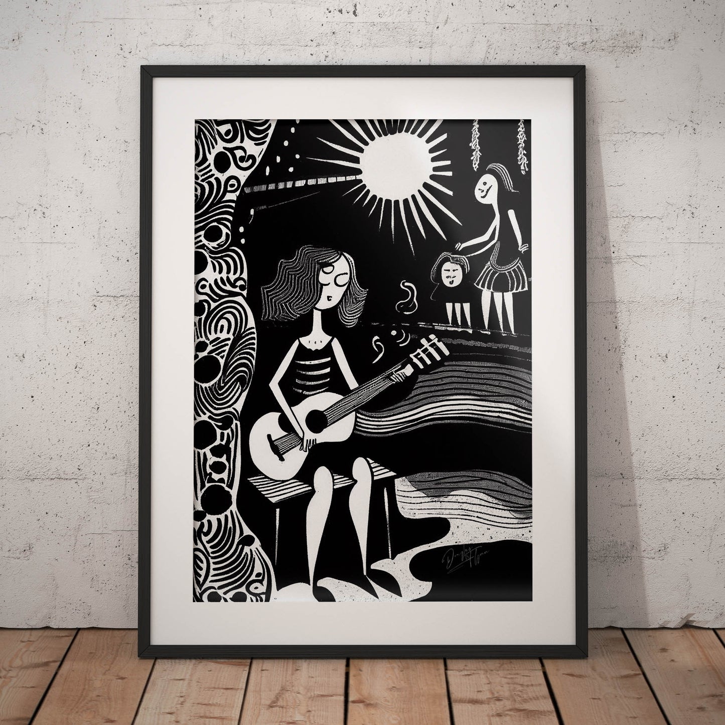 »Fan Interaction« retro poster