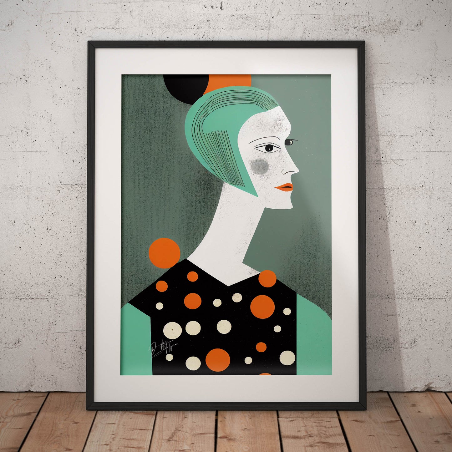 »Sarah's Inner Circle« retro poster