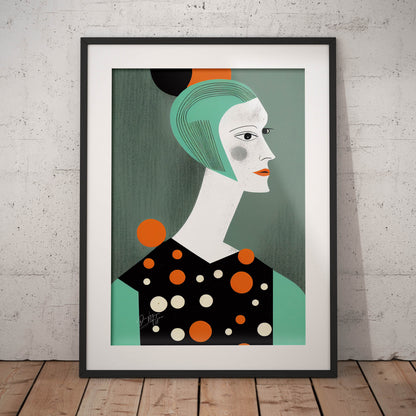 »Sarah's Inner Circle« retro poster
